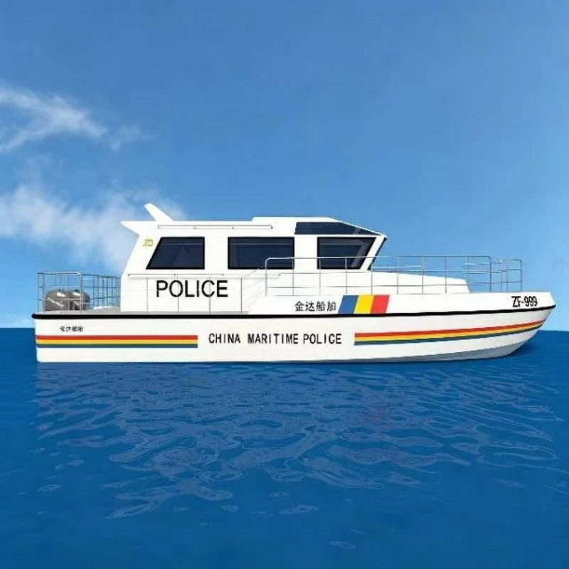 Motovedette delle forze dell'ordine